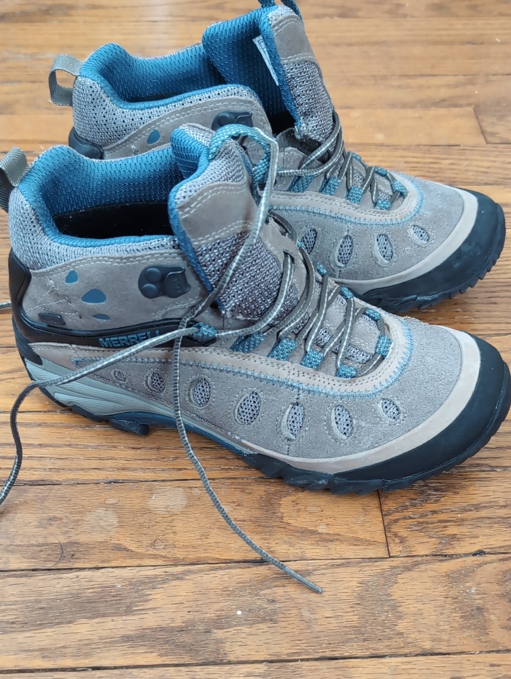 Merrill Suede Leather Hiking Boots